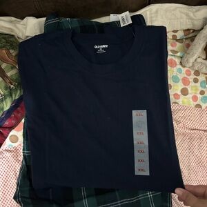 Old Navy Dark Blue Crew Neck Tee